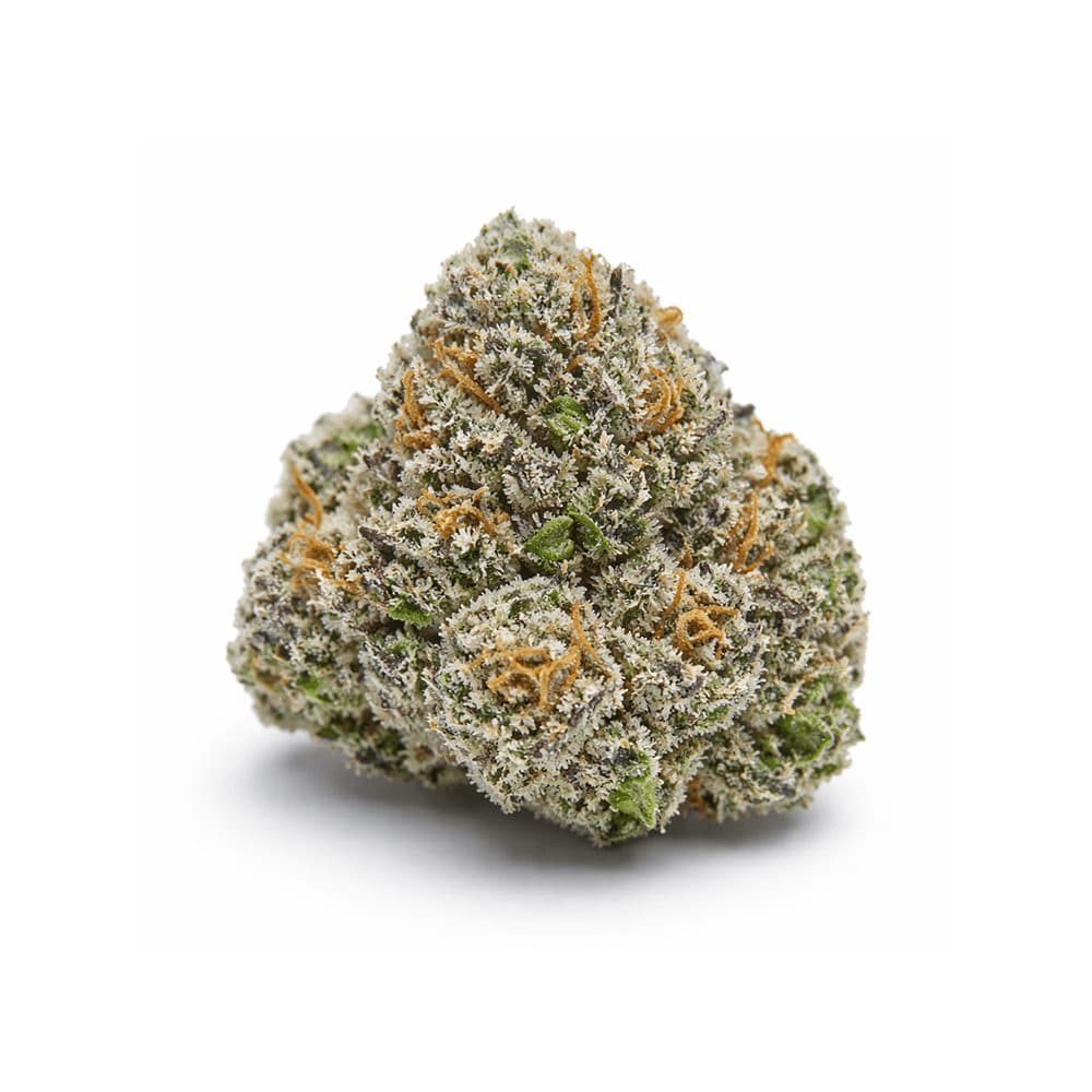 (TOP SHELF) 3.5G THIN MINTS 24.62% THC HYBRID FLOWER SILVER AND BLACK ATTACK