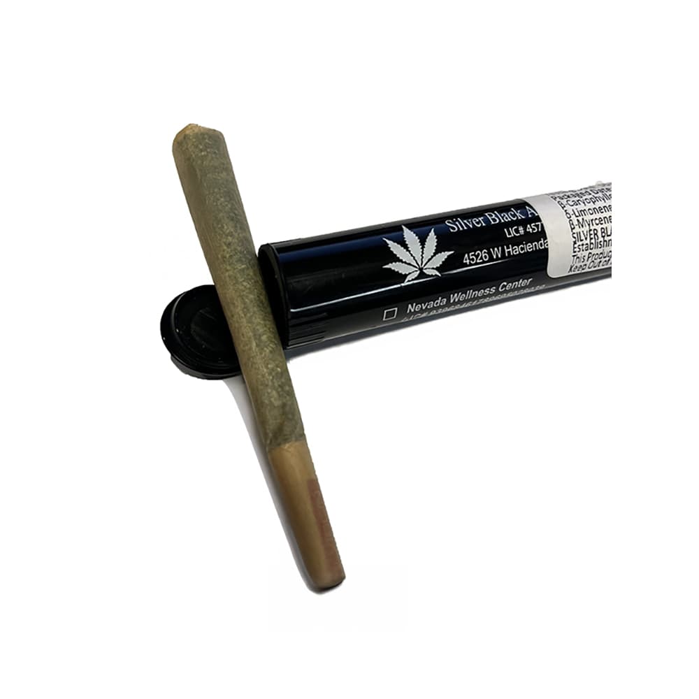 1G OOOHWEE 23.69% THC HYBRID PREROLL SILVER BLACK ATTACK