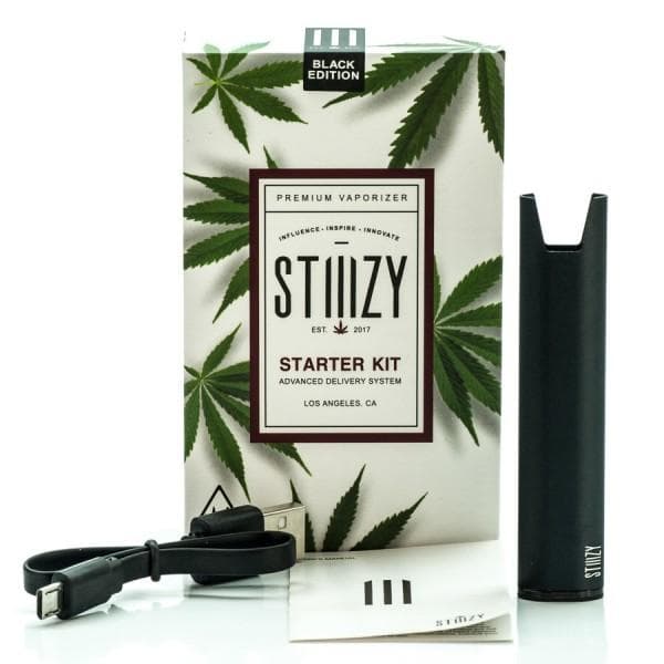 STIIIZY VAPE BATTERY WITH CHARGER PACK BLACK